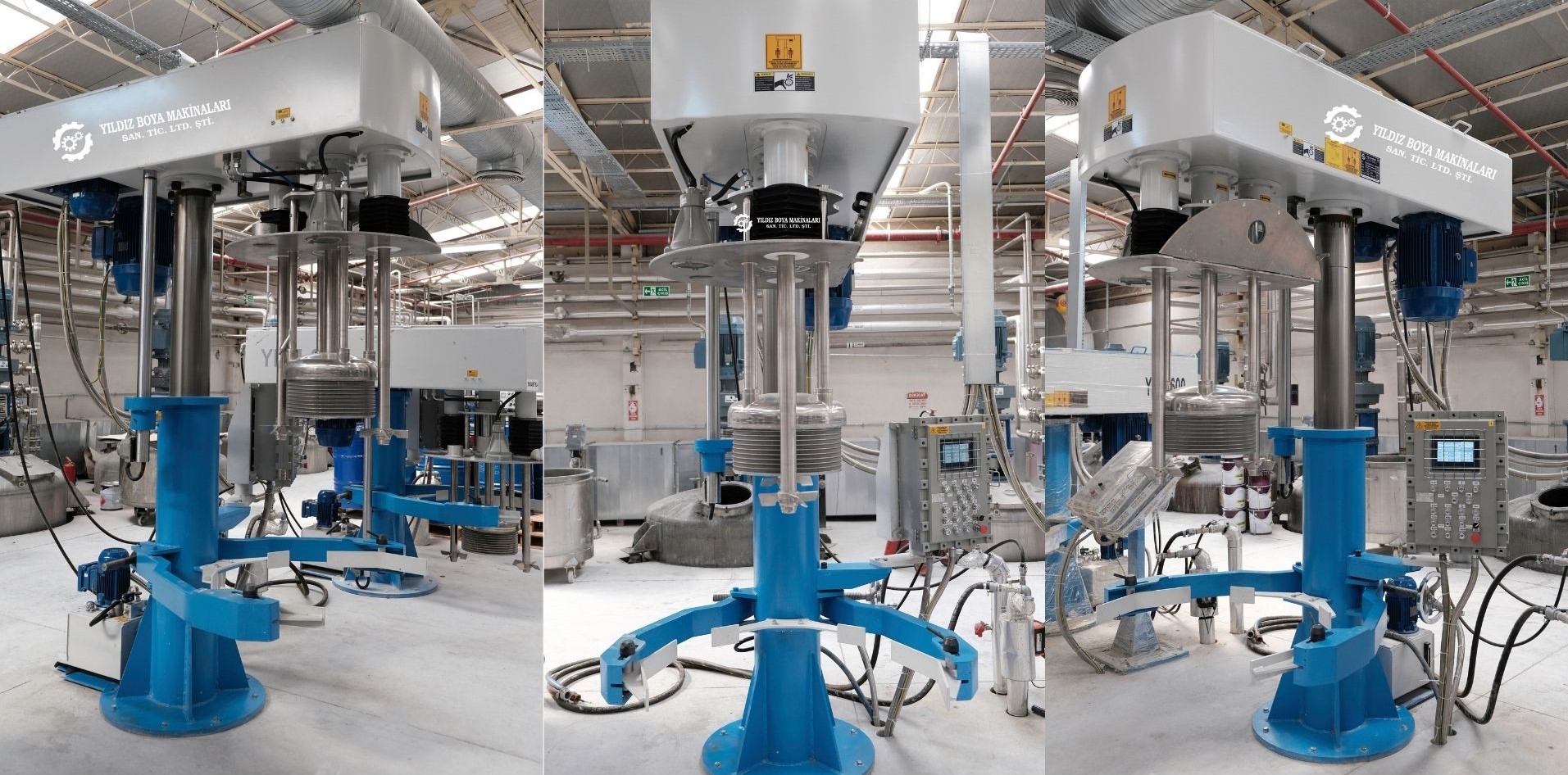 Turkiye, Machinery Industry, Chemical Processing Systems, Machinery Equipments - Tools, Other, Packing - Sorting - Filling, Painting Equipments - Machines, Press - Hydraulic Press