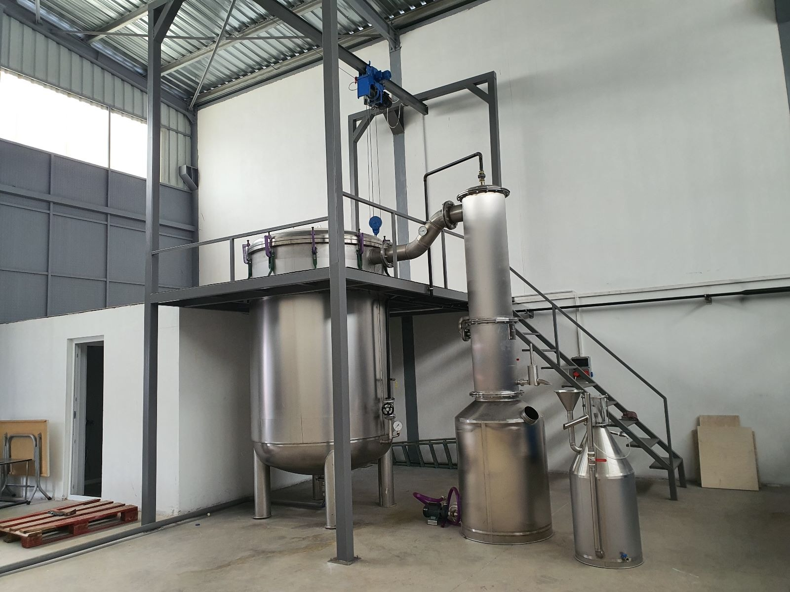 Turkiye, Machinery Industry, Distillation Equipments, Production Line Set Up