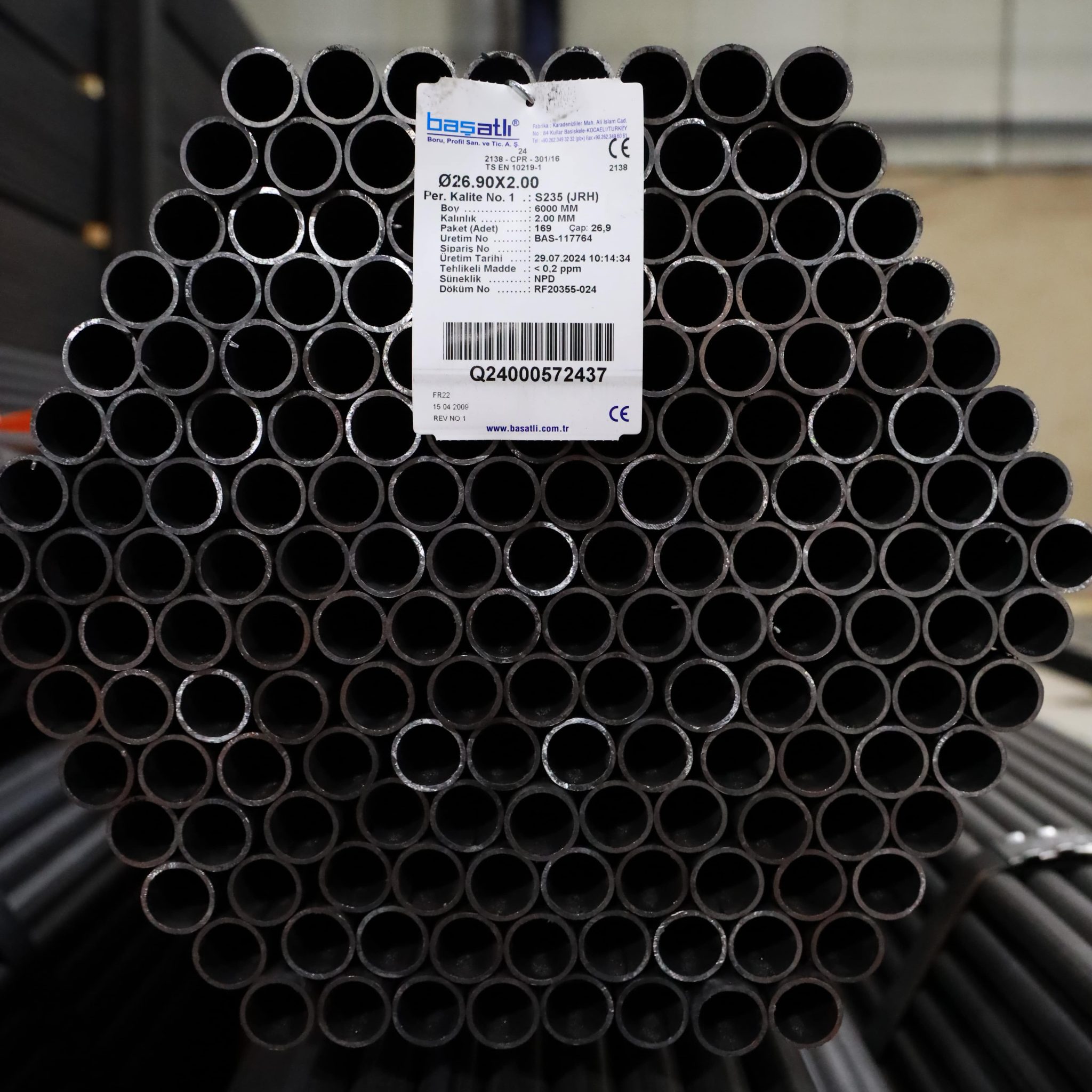 Turkiye, Metals-Iron-Steel, Steel Pipes - Profiles - Sheets, General