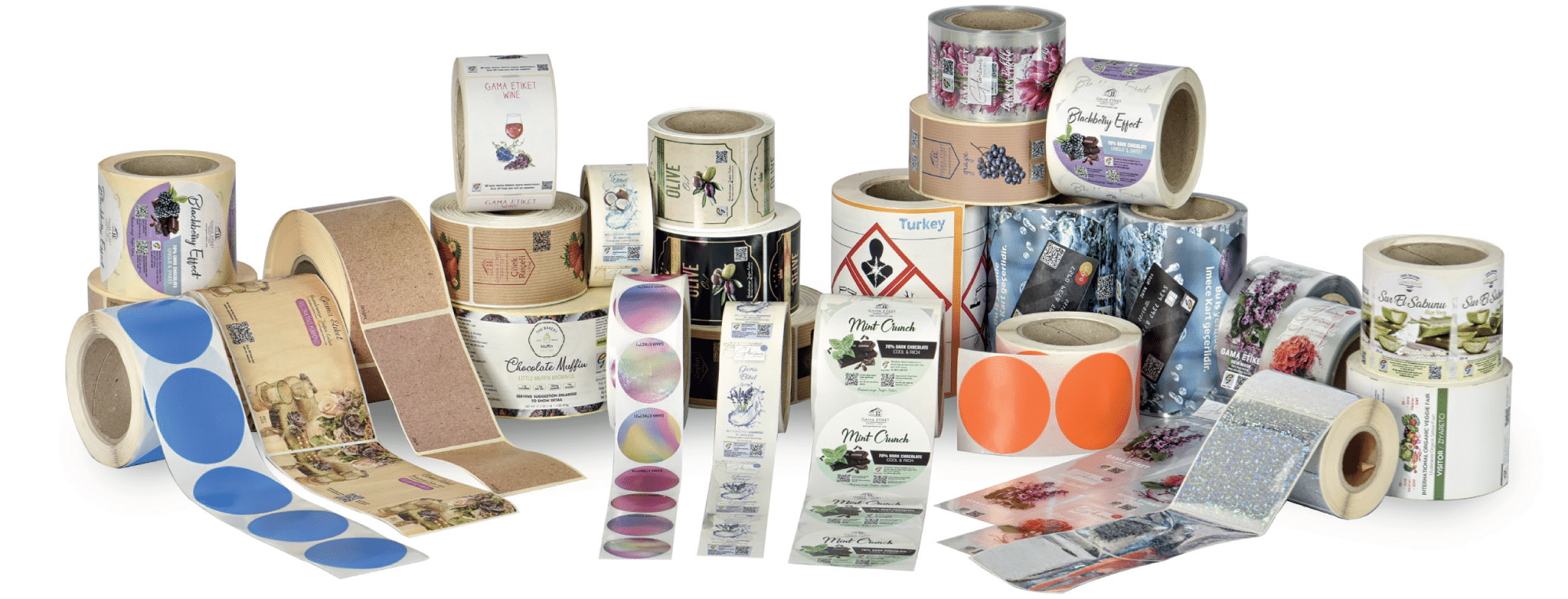 Turkiye, Packaging - Paper - Printing, Printing Auxiliary Materials, Labels - Stickers, Printing Services