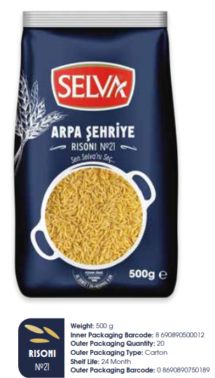 Turkiye, Food Industry, Flour - Semolina - Starch, General Food, Pasta - Macaroni
